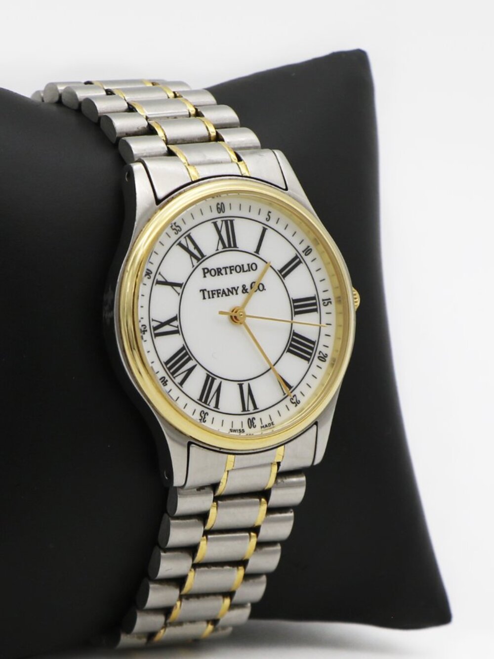 Tiffany & Co. Portfolio Two tone Vintage Watch